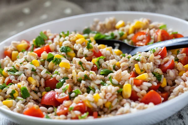 Ensalada de Orzo . — Foto de Stock