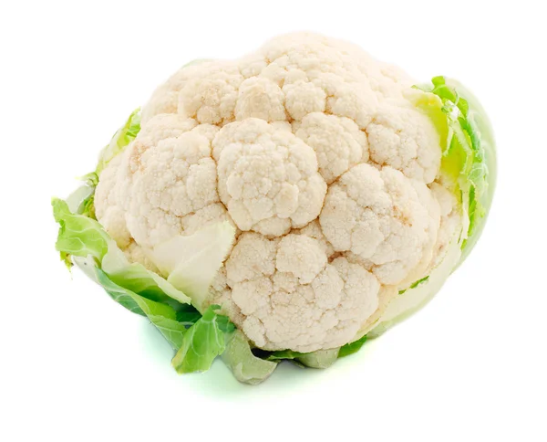 Cauliflower isolated on white — Stock Photo, Image