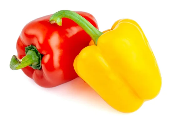 Paprika isolert på hvit bakgrunn – stockfoto