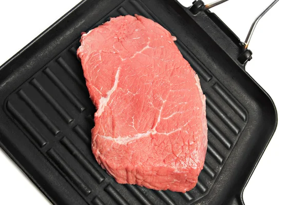 Čerstvé hovězí maso na grilu — Stock fotografie