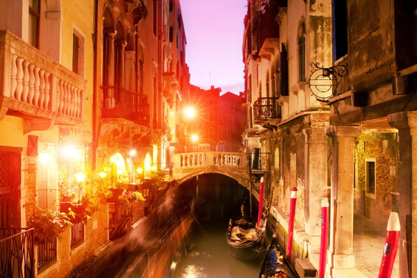 Venice by night — Stock Photo, Image