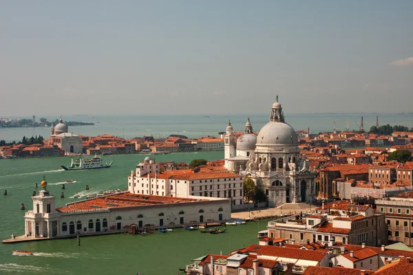 Benátky od zvonice San Marco — Stock fotografie