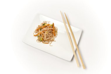 Pirinç Noodle sebzeli