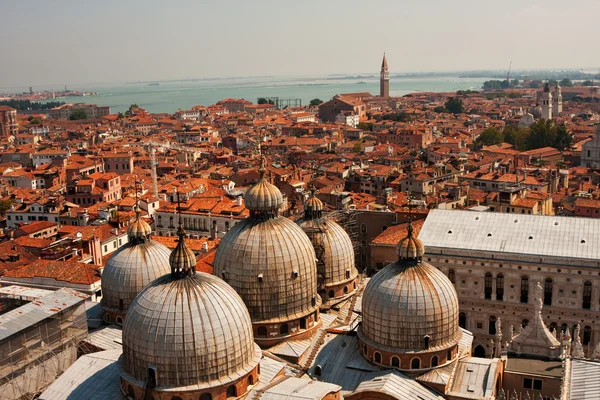 Venedig vom Glockenturm von San Marco — Stockfoto