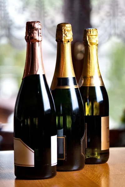 Bottles of champagne — Stock Photo, Image