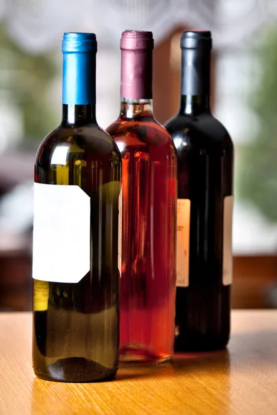 Wine bottles — Stock Photo, Image