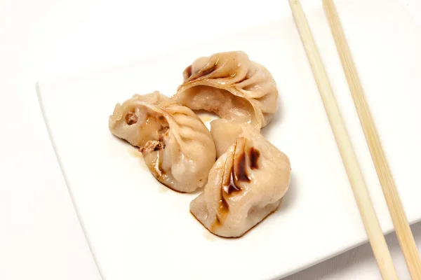 Kinesiska dumplings — Stockfoto