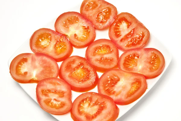 Tomates en rodajas —  Fotos de Stock