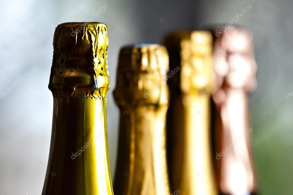 bottles of champagne