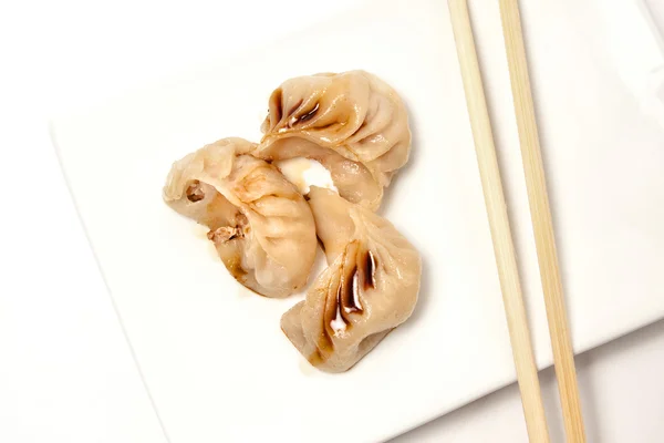 Kinesiska dumplings — Stockfoto