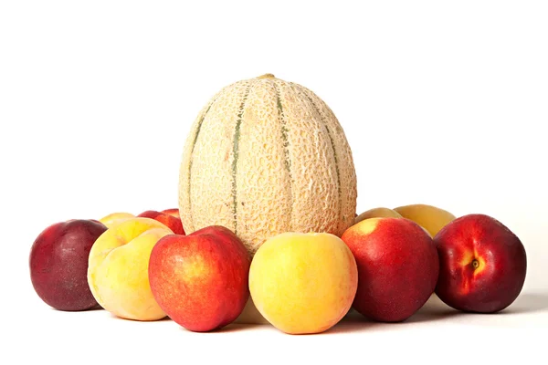 Mixed fruit arranged — Stock Photo, Image