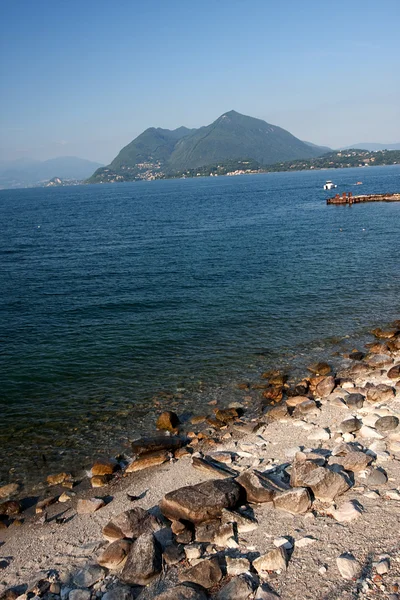 Lago Maggiore no norte da Itália — Fotografia de Stock