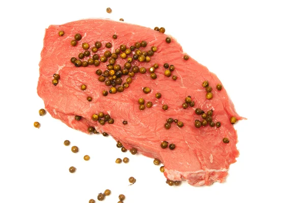 Fresh beef and pepper — Stock Photo, Image