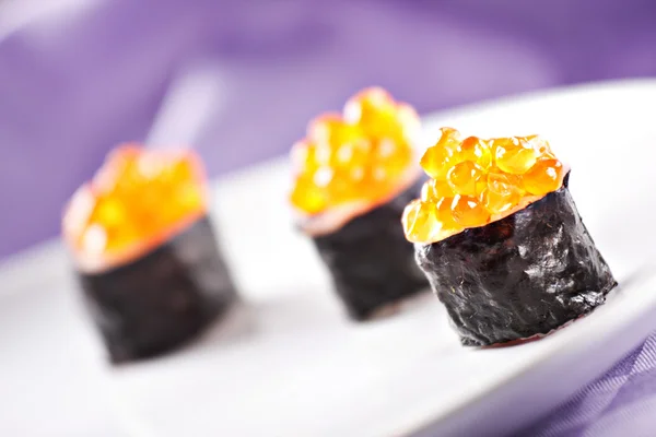 Sushi fresco delicioso — Foto de Stock