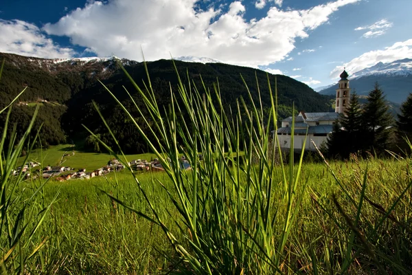 Italské alpské údolí — Stock fotografie