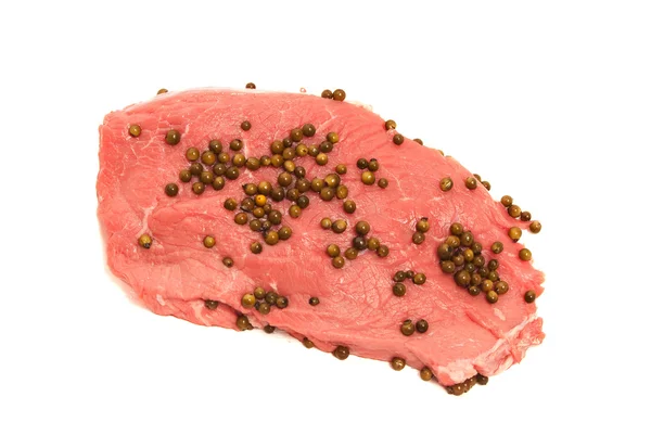 Fresh beef and pepper — Stock Photo, Image