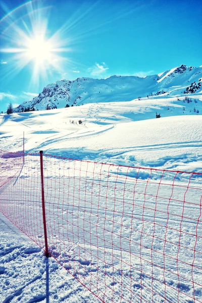 Alpi italiane in inverno — Foto Stock