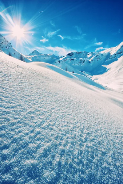 Alpes italiennes en hiver — Photo