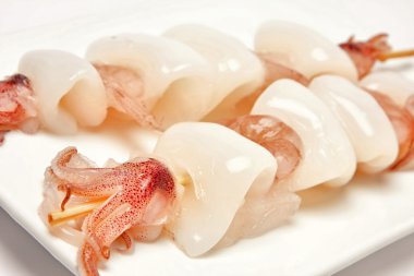 Cuttle balık şiş