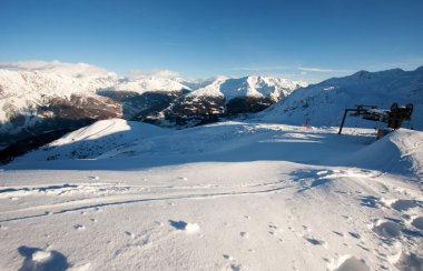 Kış İtalyanca alps