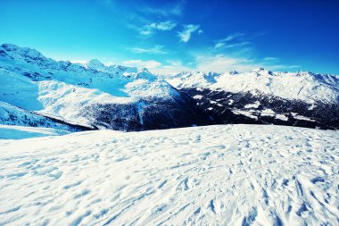 Kış İtalyanca alps