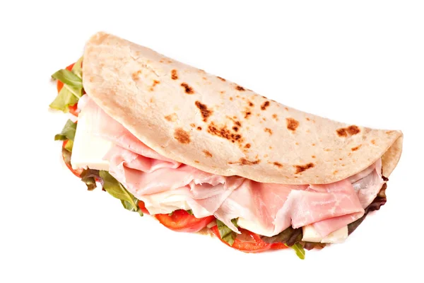 Piadina tradizionale italiana — Foto Stock