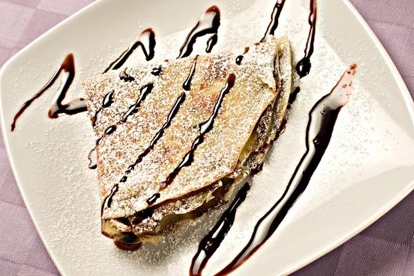Delicious french crepe — Stock Photo, Image