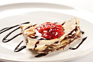 Lezzetli Fransız krep