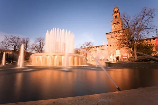 Castello sforzesco i Milano — Stockfoto