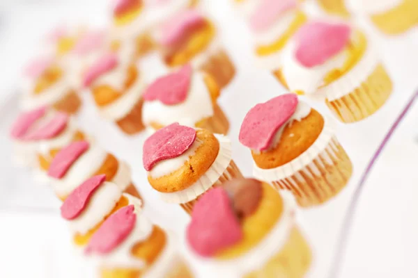 Tasty muffins on the table — Stock Photo, Image