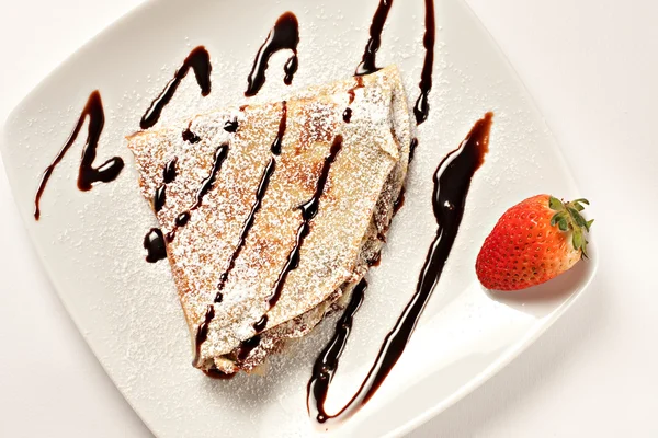 Delicious french crepes — Stock Photo, Image