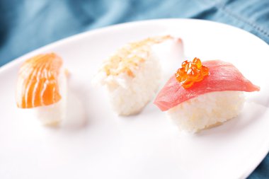 lezzetli taze sushi