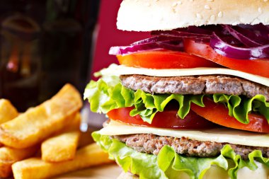 Taze klasik Hamburger