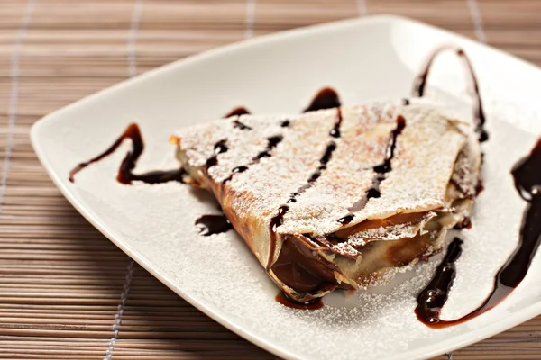 Delicious french crepe — Stock Photo, Image