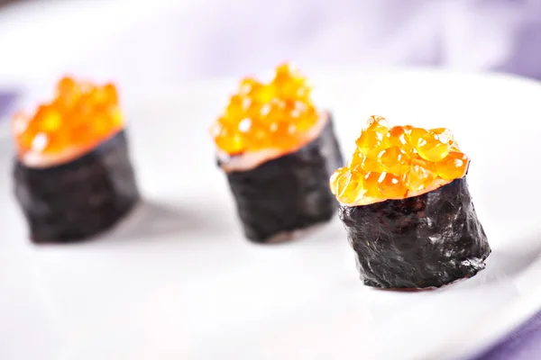 Delicioso sushi fresco — Fotografia de Stock