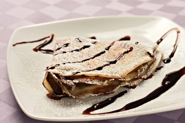 Deliziose crepes francesi — Foto Stock