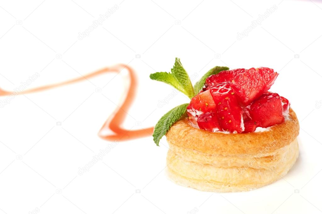 Strawberry Tart with Fresh Cream