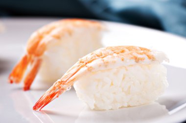 lezzetli taze Japon suşi