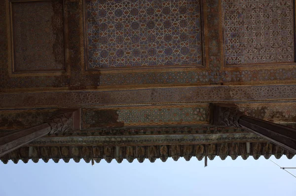 Isfahan Ιράν Μαρτίου 2017 Φωτογραφίες Μουσείο Παλατιού Shah Abbas — Φωτογραφία Αρχείου