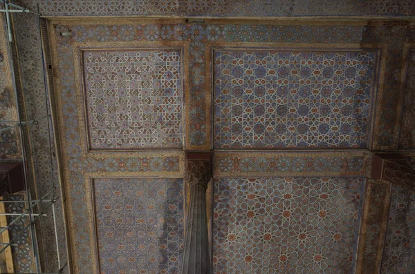 Isfahan Iran Marzo 2017 Foto Nel Museo Del Palazzo Shah — Foto Stock