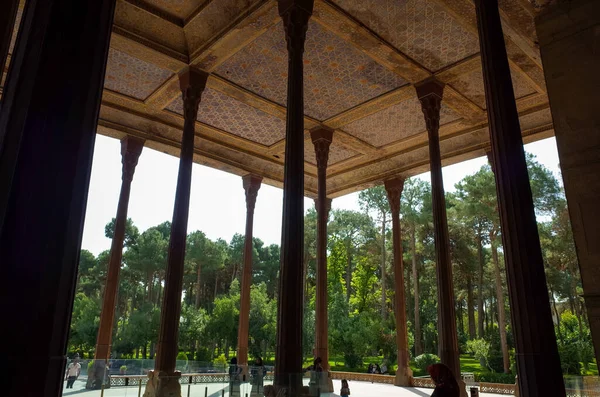 Isfahan Iran März 2017 Fotos Shah Abbas Palace Museum — Stockfoto