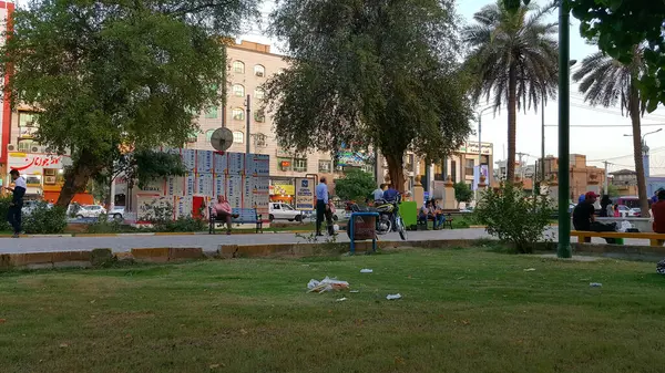 Esfahan Ran Eylül 2015 Esfahan Caddesi Ndeki Fotoğraf Arabaları — Stok fotoğraf