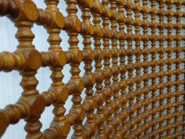 Tahtadan yapılmış güzel bir Arap fotoğrafının.