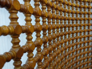 Tahtadan yapılmış güzel bir Arap fotoğrafının.