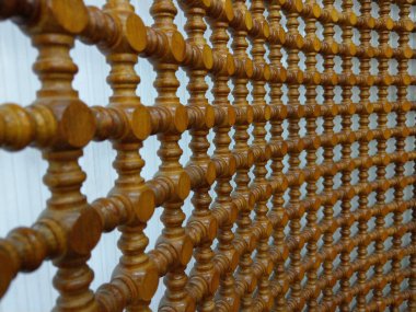 Tahtadan yapılmış güzel bir Arap fotoğrafının.