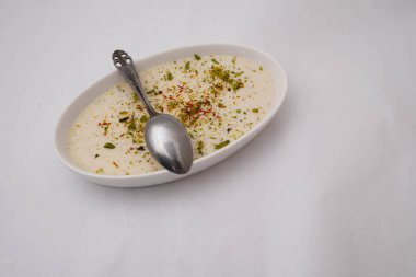 Mahalabia plakasının yakın plan fotoğrafı