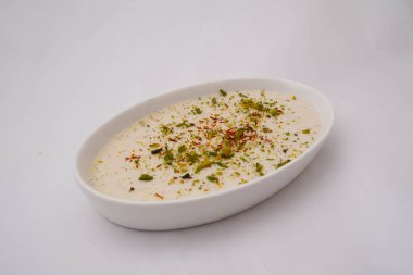 Mahalabia plakasının yakın plan fotoğrafı