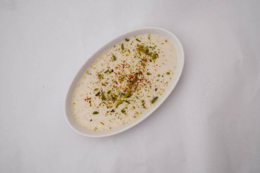 Mahalabia plakasının yakın plan fotoğrafı