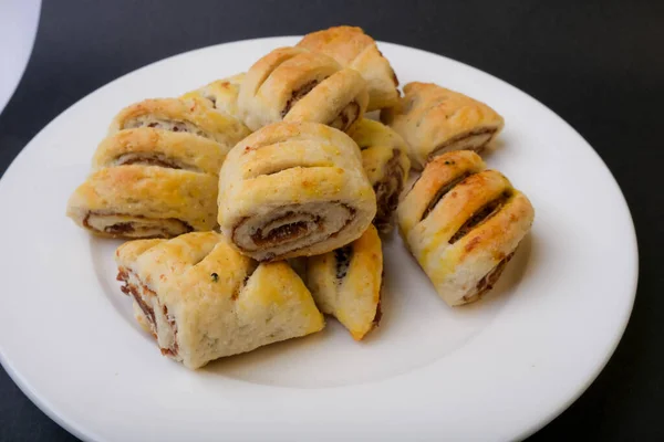 Nahaufnahme Von Arabisch Süße Bäckerei Kleicha — Stockfoto