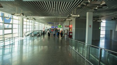 Frankfurt hava sahasında seyahat fotoğrafları